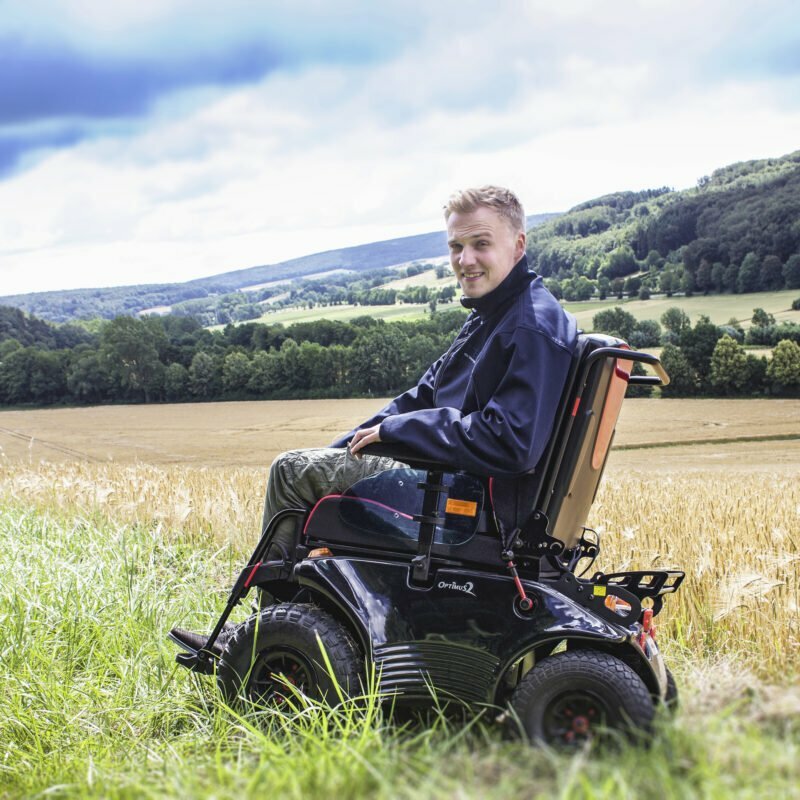 Optimus off road wheelchair