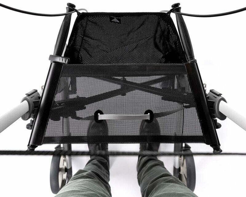 walker with seat