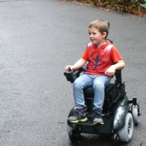 Junior electric wheelchair for kids